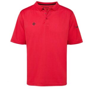 Izas Ordesa Short Sleeve Polo Shirt Rojo S Hombre