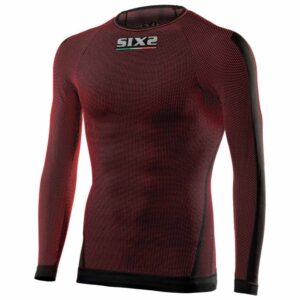 Sixs Ts2 Long Sleeve Base Layer Rojo 3XL-4XL Hombre
