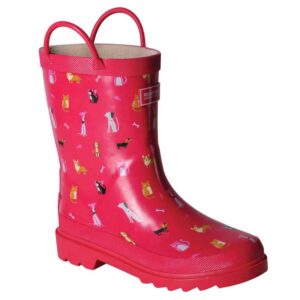 Regatta Minnow Welly Hiking Boots Rosa EU 39