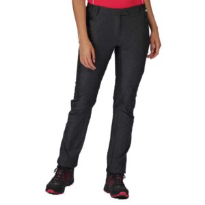Regatta Highton Regular Pants Negro 10 Mujer