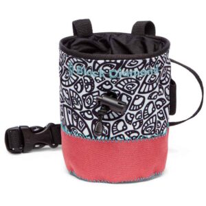 Black Diamond Mojo Chalk Bag Junior Blanco,Negro,Rosa S