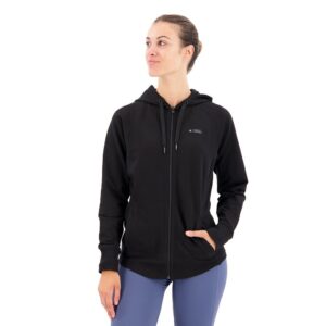 Black Diamond Mountain Transparency Hoodie Negro L Mujer
