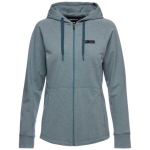 Black Diamond Mountain Transparency Hoodie Gris M Mujer