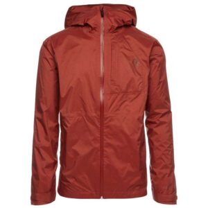 Black Diamond Treeline Rain Jacket Rojo XL Hombre