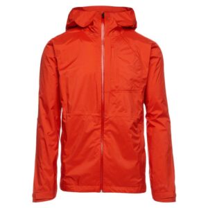 Black Diamond Treeline Rain Jacket Rojo S Hombre