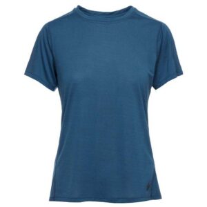 Black Diamond Genesis Tech Short Sleeve T-shirt Azul L Mujer