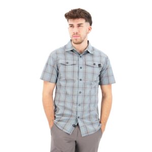 Black Diamond Benchmark Short Sleeve Shirt Azul S Hombre