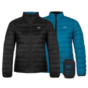 Mac In A Sac Polar Jacket Azul,Negro XS Mujer
