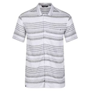 Regatta Mahlon Short Sleeve Shirt Gris S Hombre