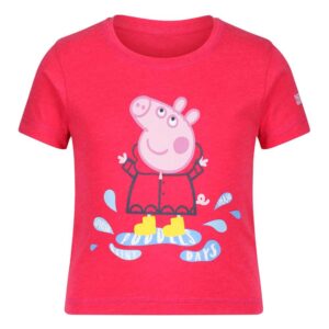 Regatta Peppa Short Sleeve T-shirt Rosa 3-4 Years