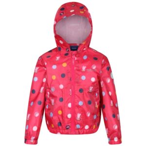 Regatta Muddy Puddle Jacket Rojo 3-4 Years Niño