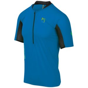 Karpos Lavaredo Tech Short Sleeve T-shirt Azul S Hombre