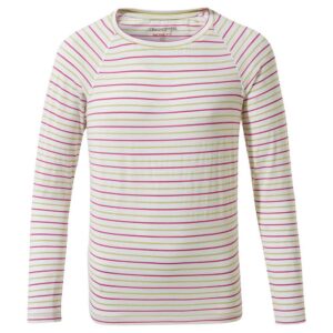 Craghoppers Nosilife Paola Long Sleeve T-shirt Blanco 11-12 Years
