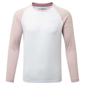 Craghoppers Abbott Long Sleeve T-shirt Blanco 9-10 Years