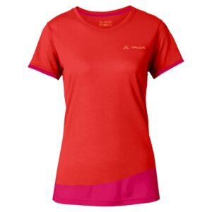 Vaude Sveit Short Sleeve T-shirt Rojo 44 Mujer