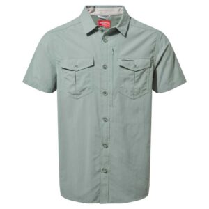 Craghoppers Nosilife Adventure Ii Short Sleeve Shirt Gris S Hombre