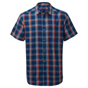 Craghoppers Rafie Check Short Sleeve Shirt Azul 2XL Hombre
