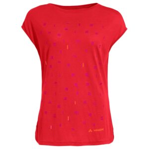 Vaude Tekoa Short Sleeve T-shirt Rojo 34 Mujer