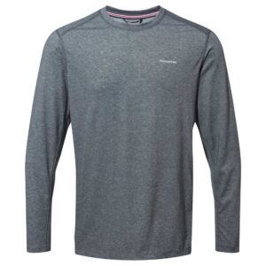Craghoppers Nosilife Talen Long Sleeve T-shirt Gris 4XL Hombre