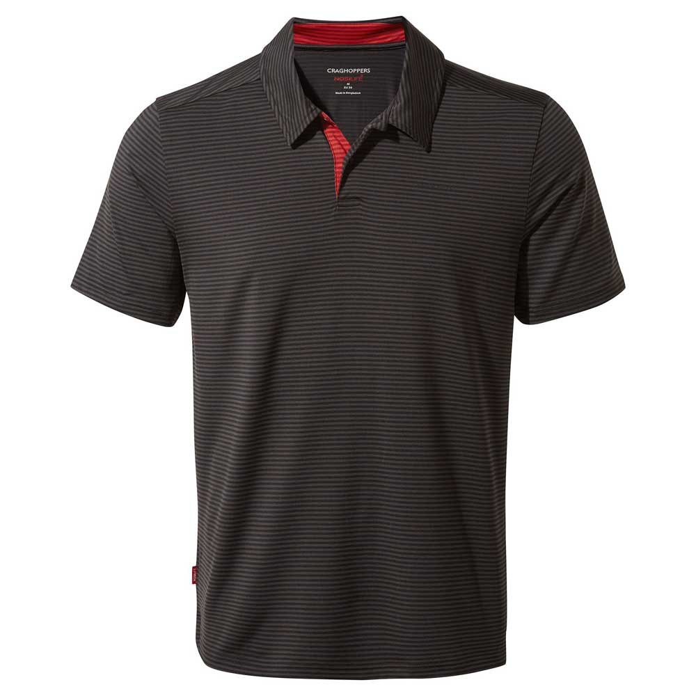 Craghoppers Nosilife Pro Short Sleeve Polo Shirt Negro M Hombre