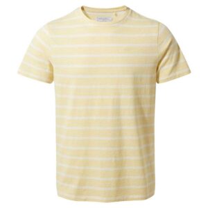 Craghoppers Nosibotanical Sten Short Sleeve T-shirt Beige M Hombre