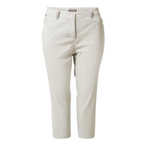 Craghoppers Kiwi Pro Ii Crop 3/4 Pants Blanco 12 Mujer