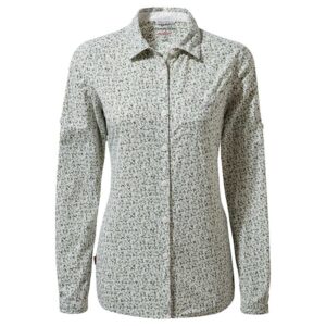 Craghoppers Nosilife Fara Long Sleeve Shirt Verde 16 Mujer