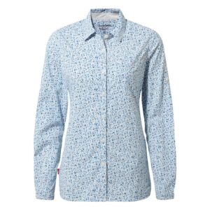 Craghoppers Nosilife Fara Long Sleeve Shirt Azul 12 Mujer