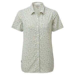 Craghoppers Nosilife Tayma Short Sleeve Shirt Verde 10 Mujer