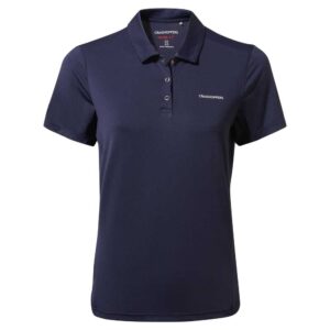 Craghoppers Nosilife Pro Short Sleeve Polo Shirt Azul 8 Mujer