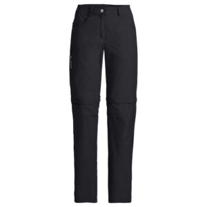 Vaude Farley Zip Off V Long Pants Negro 48 Mujer