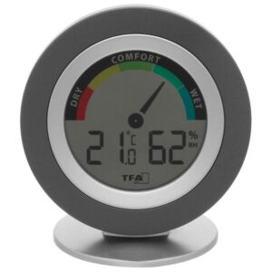 Tfa Dostmann Cosy Digital Thermo Hygrometer Gris