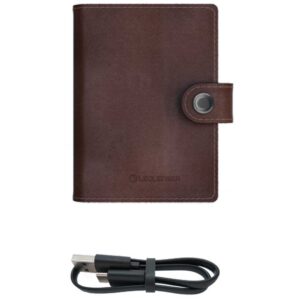 Led Lenser Leather Wallet With Lantern 150 Lumens Marrón