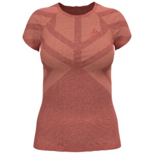 Odlo Natural Kinship X-light Short Sleeve Base Layer Rosa XS Mujer