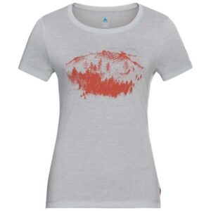 Odlo Concord Element Short Sleeve T-shirt Gris S Mujer