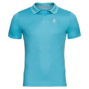 Odlo F-dry Short Sleeve Polo Shirt Azul S Hombre