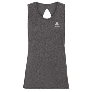 Odlo Halden Linencool Sleeveless T-shirt Gris S Mujer