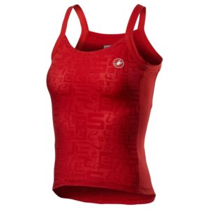 Castelli Promessa Jacquard Base Layer Rojo L Mujer