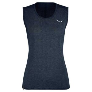Salewa Pedroc 3 Dryton Sleeveless T-shirt Azul L Mujer
