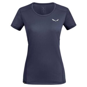 Salewa Sporty B 4 Dryton Short Sleeve T-shirt Azul M Mujer