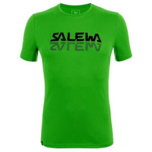 Salewa Sporty Graphic Dryton Short Sleeve T-shirt Verde S Hombre
