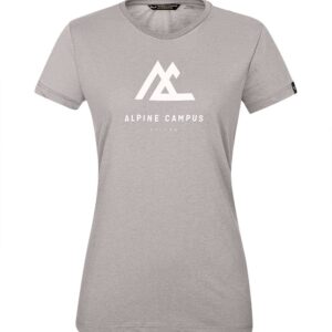 Salewa Frames Short Sleeve T-shirt Gris XS Mujer
