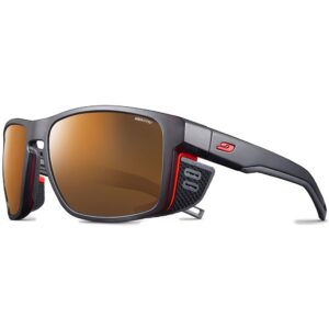 Julbo Shield M Photochromic Polarized Sunglasses Rojo,Negro Reactiv High Mountain/CAT2-4