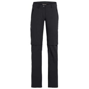 Vaude Farley Stretch Zip Off Short Pants Negro 42 Mujer
