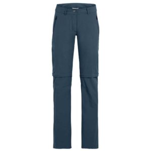 Vaude Farley Stretch Zip Off Regular Pants Azul 48 / Regular Mujer