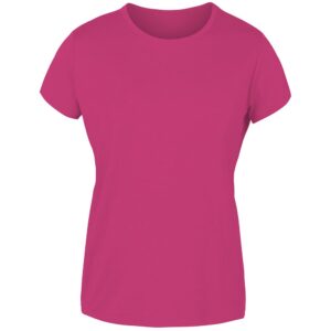 Joluvi Combed Cotton Short Sleeve T-shirt Rosa 2XL Mujer