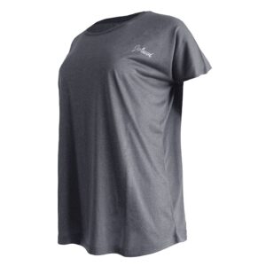 Joluvi Oversize Short Sleeve T-shirt Gris L Mujer