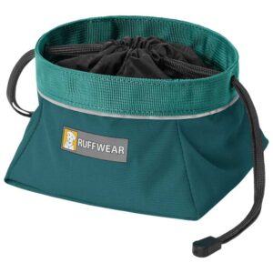 Ruffwear Quencher Cinch Top Packable Dog Bowl Gris M