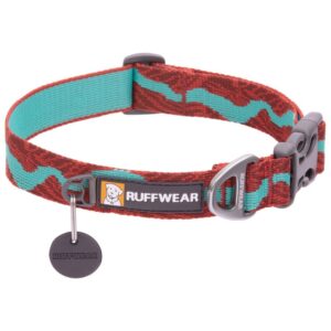 Ruffwear Flat Out Dog Collar Rojo 36-51 cm