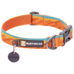 Ruffwear Flat Out Dog Collar Naranja 28-36 cm